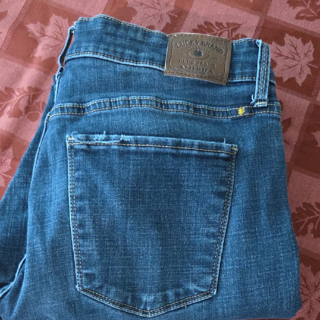 Lucky Brand Indigo Denim Pants Hayden Skinny
